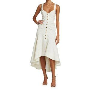 Acler Beverley Dress Ivory Size 8 BNWT
